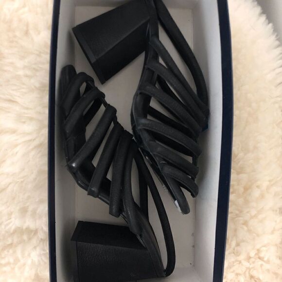 Free People Colette Strappy Sandals Black Size EUR 36= US 6 - Picture 7 of 8